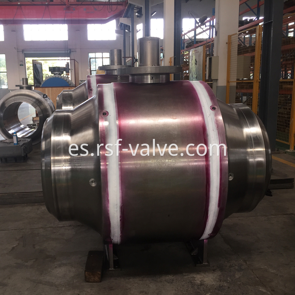 Welded Body Trunnion Mounted Ball Valve 3